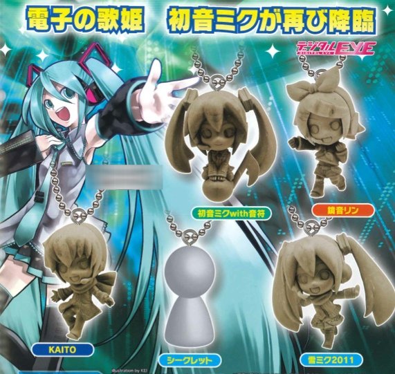 Vocaloid- Swing Charms Set of 5