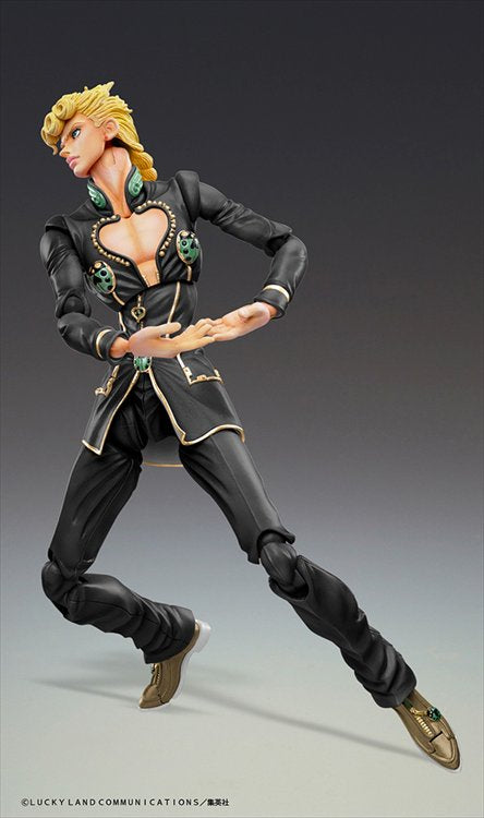 Jojos Bizarre Adventure Part V - Giorno Giovanna Ver.black Super Action Figure