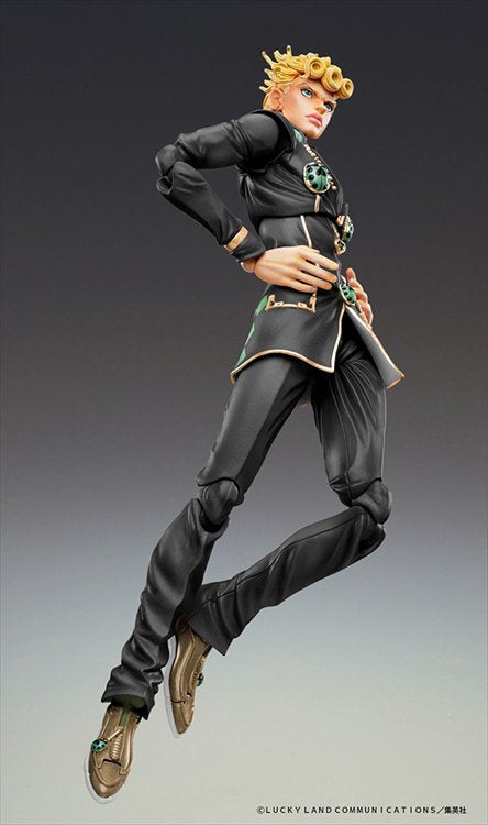 Jojos Bizarre Adventure Part V - Giorno Giovanna Ver.black Super Action Figure