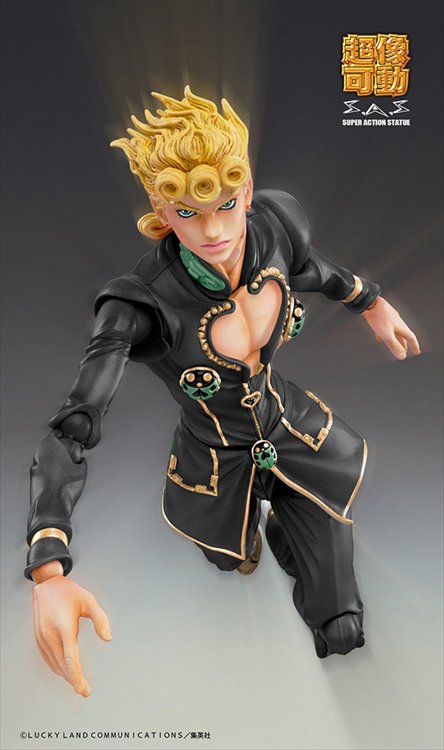 Jojos Bizarre Adventure Part V - Giorno Giovanna Ver.black Super Action Figure