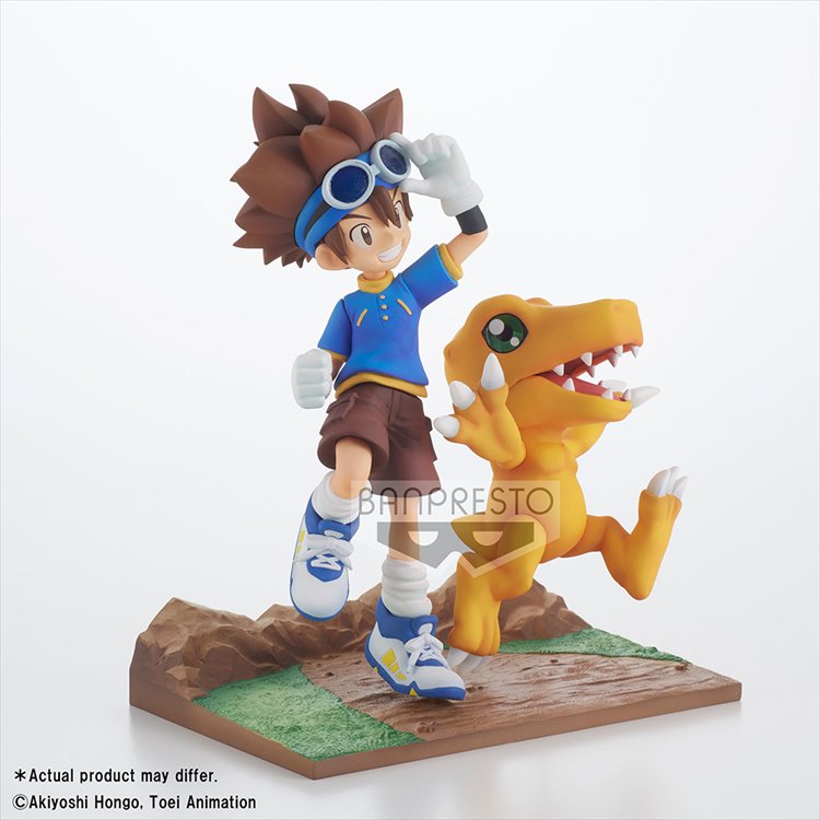 Digimon Adventure - Taichi and Agumon PVC Figure