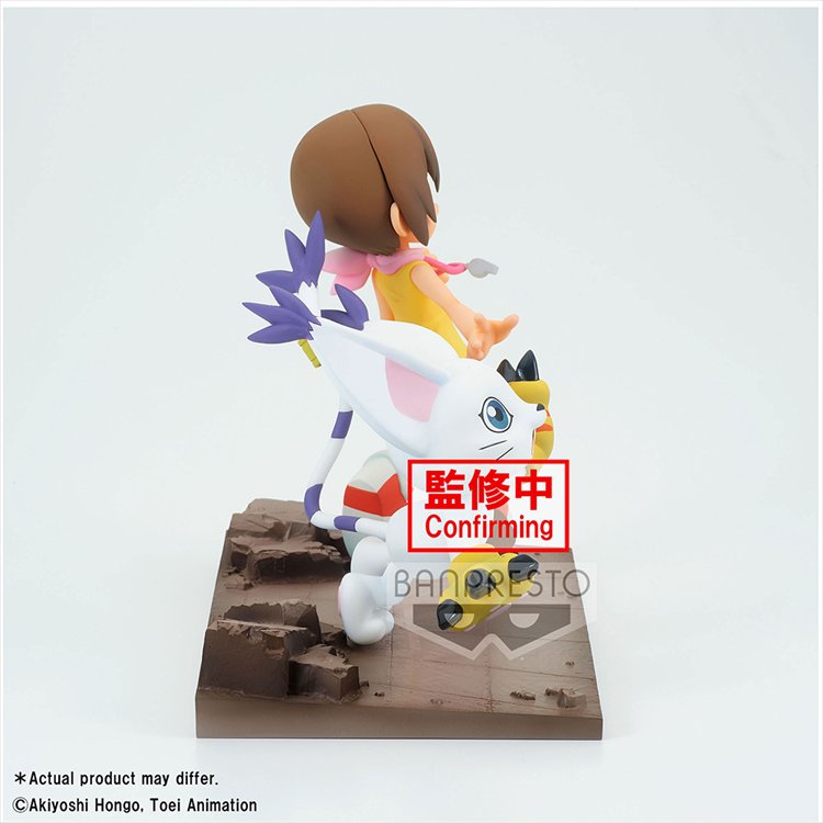 Digimon Adventure - Hikari and Tailmon PVC Figure