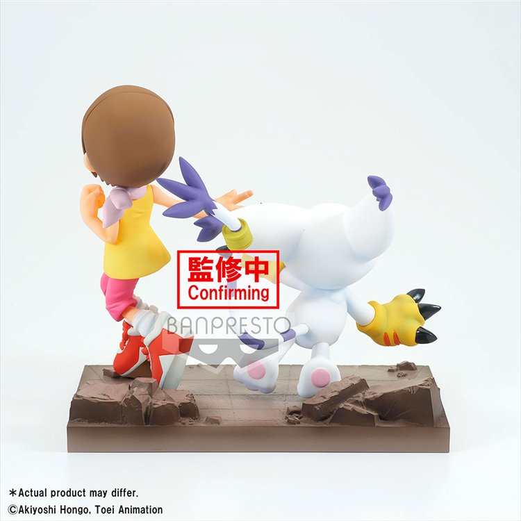 Digimon Adventure - Hikari and Tailmon PVC Figure