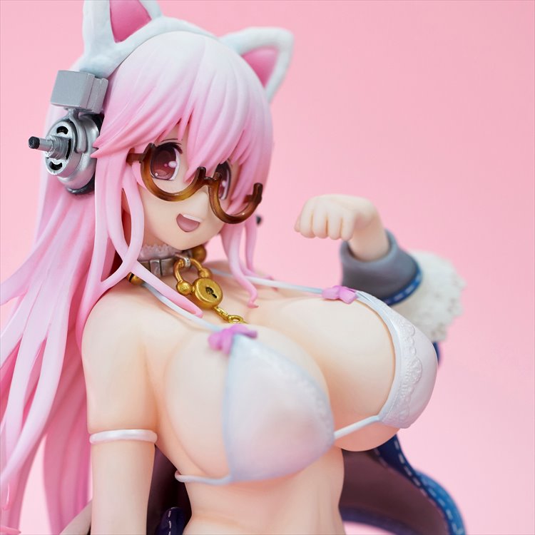 Super Sonico - Super Sonico White Cat Ver. PVC Figure