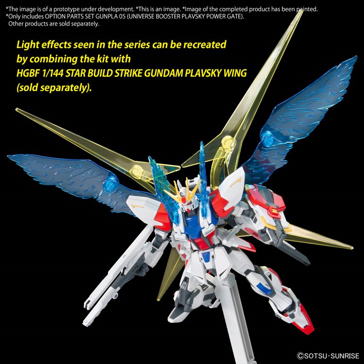 Gundam - Option Parts Set Gunpla 05 Universe Booster Plavsky Power Gate