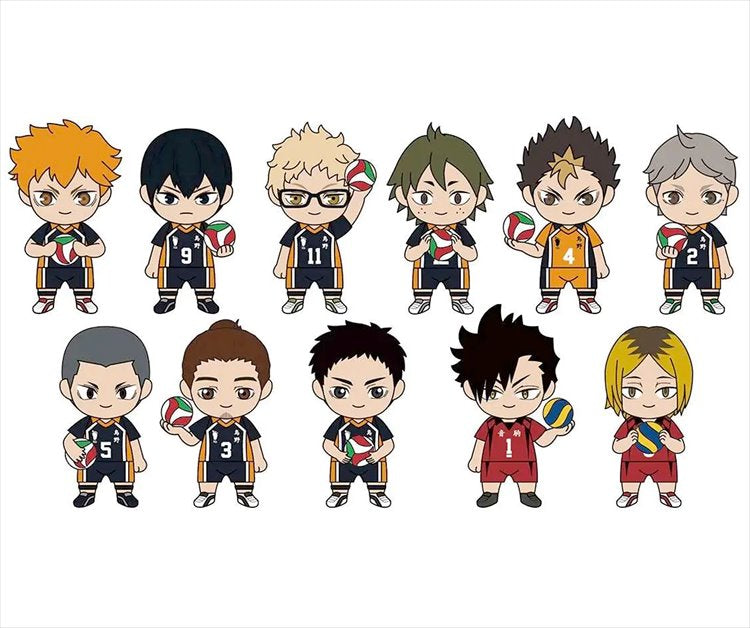 Haikyuu - 3D Foam Collectible Bag Clip Series 2 SINGLE BLIND BOX