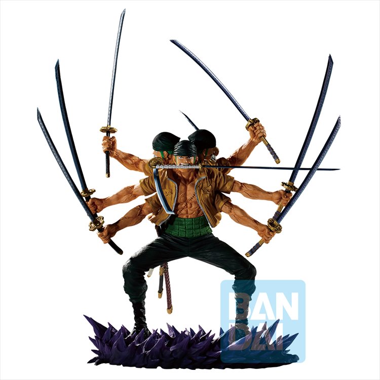 One Piece - Roronoa Zoro Genealogy of Swordsmans Soul Ver. Ichibansho Figure