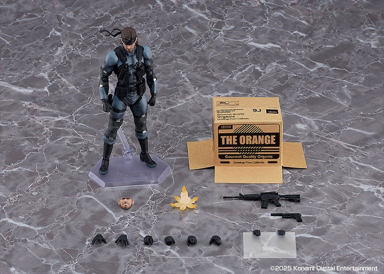 Metal Gear Solid 2 - Solid Snake Figma Updated Edition