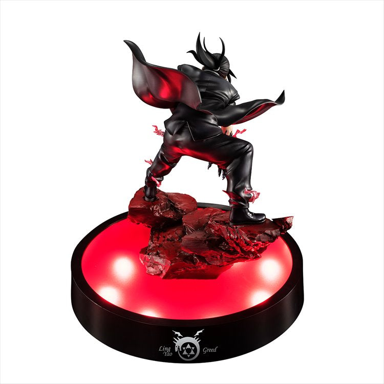 Fullmetal Alchemist - Greed Precious G.E.M. Figure With LED Base Stand