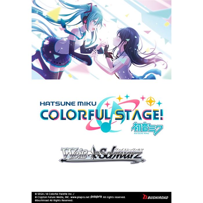 Weib Schwarz - Hatsune Miku Colorful Stage Booster Pack English Ver.