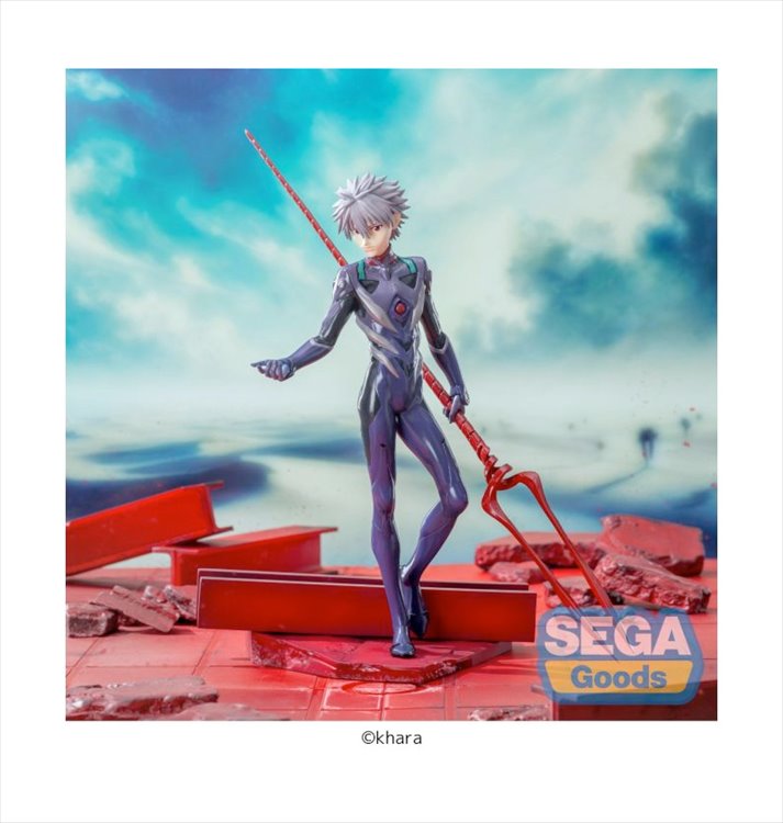 Evangelion - Kaworu Nagisa x Spear of Longinus Luminasta Prize Figure