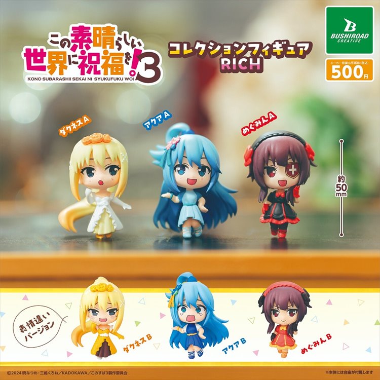Konosuba 3 - Capsule figure Vol. 3 SINGLE BLIND BOX CAPSULE