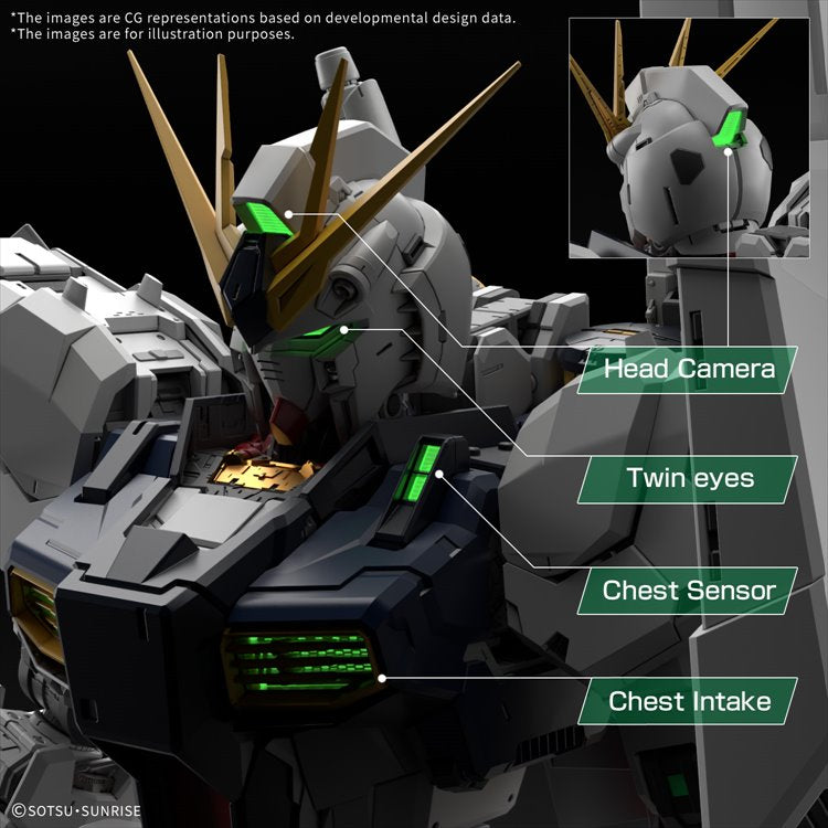 Gundam - 1/60 PG Unleashed Nu Gundam LED Unit – Anime Store Near Me