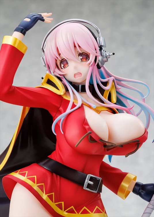 NITRO PLUS - 1/7 Super Sonico x Konosuba Sonico as Megumin Collaboration KDcolle Figure