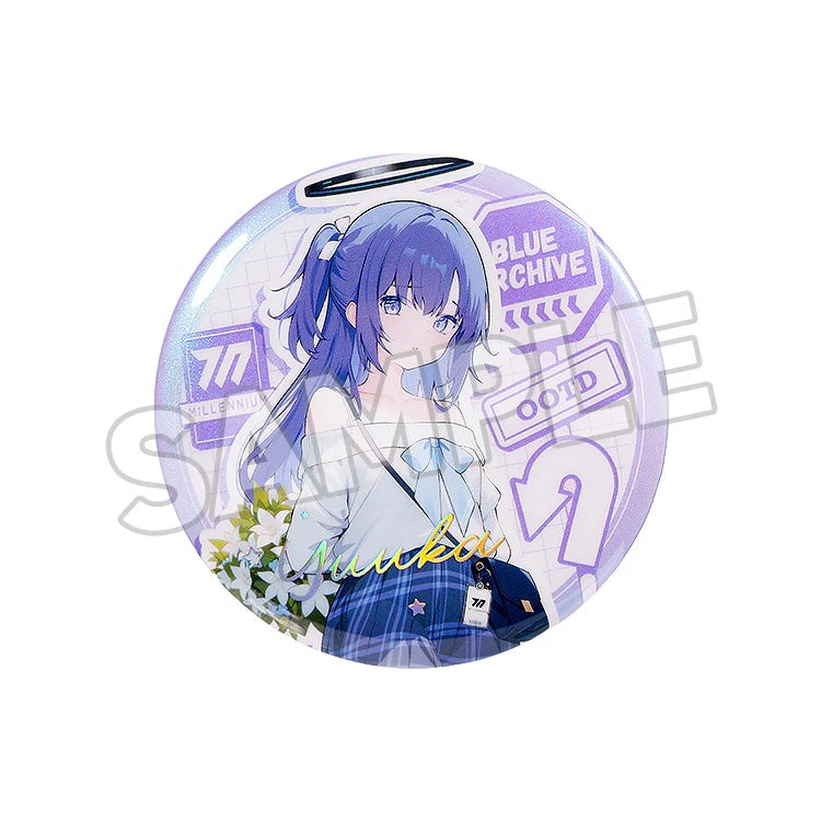 Blue Archive - Holiday Saunter Series 75mm Badge Yuuka
