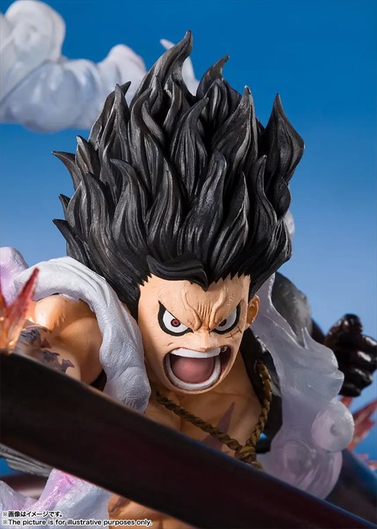 One Piece - Monkey D Luffy Gear 4 Snake Man Ohja Re-release FiguartsZERO