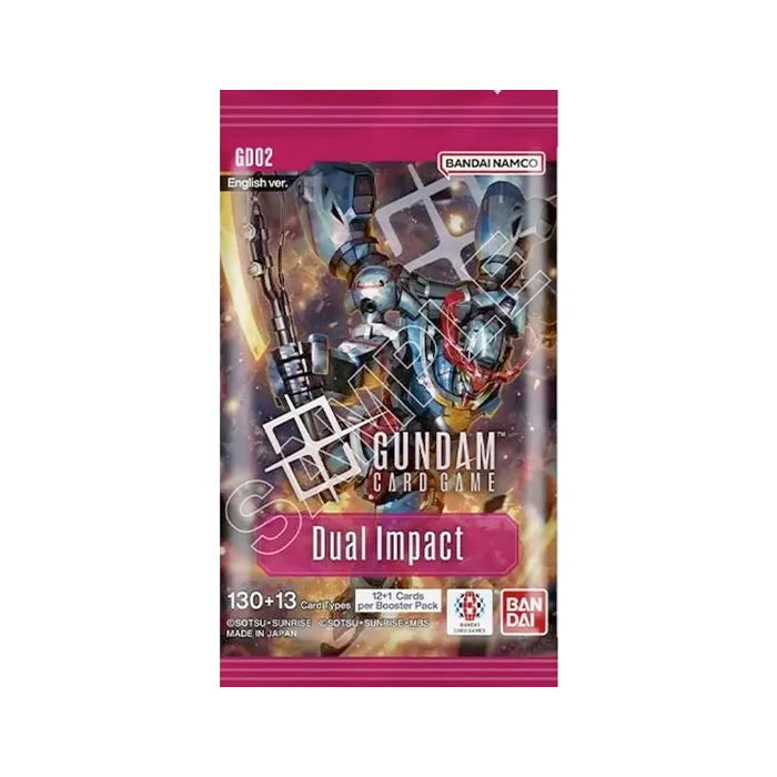 Gundam - TCG Dual Impact Booster Display GD02