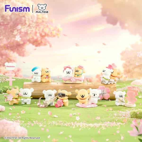Funism - Maltese Cherry Blossoms Series Figures SINGLE BLIND BOX