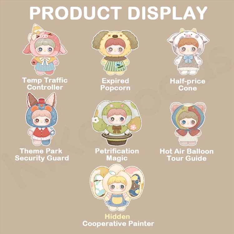 MayMei - Forgotten Funfair 400% Series SINGLE BLIND BOX