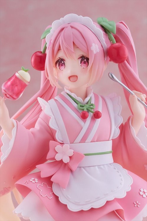 Vocaloid - Sakura Miku Japanese Cafe Ver. Newley Written Prize Figure Re-release