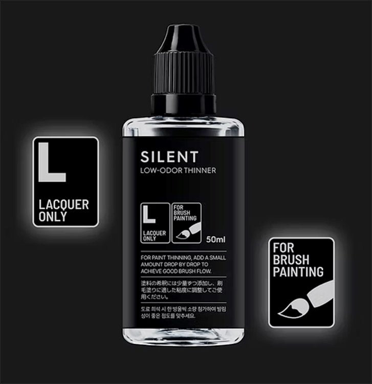 Gunprimer - Silent Low Odor Thinner Brush Painting for Lacquer paint