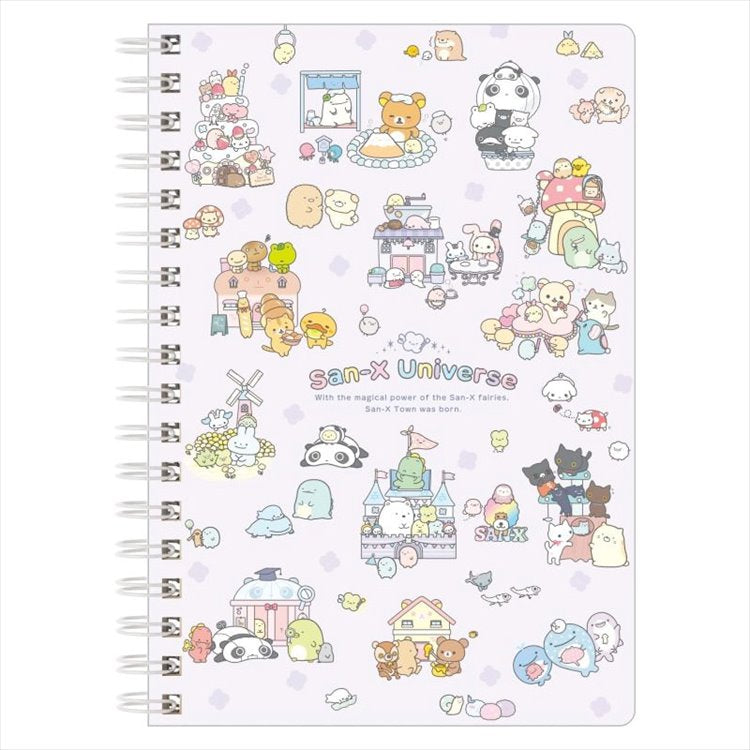 San-X - Universe San-X Town Characters B6 SP Notebook