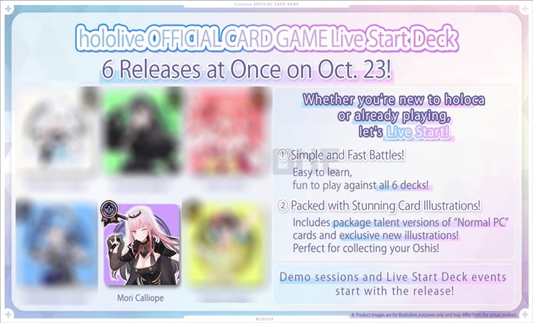 Hololive - Hololive Official Card Game Mori Calliope Live Start Deck English Edition