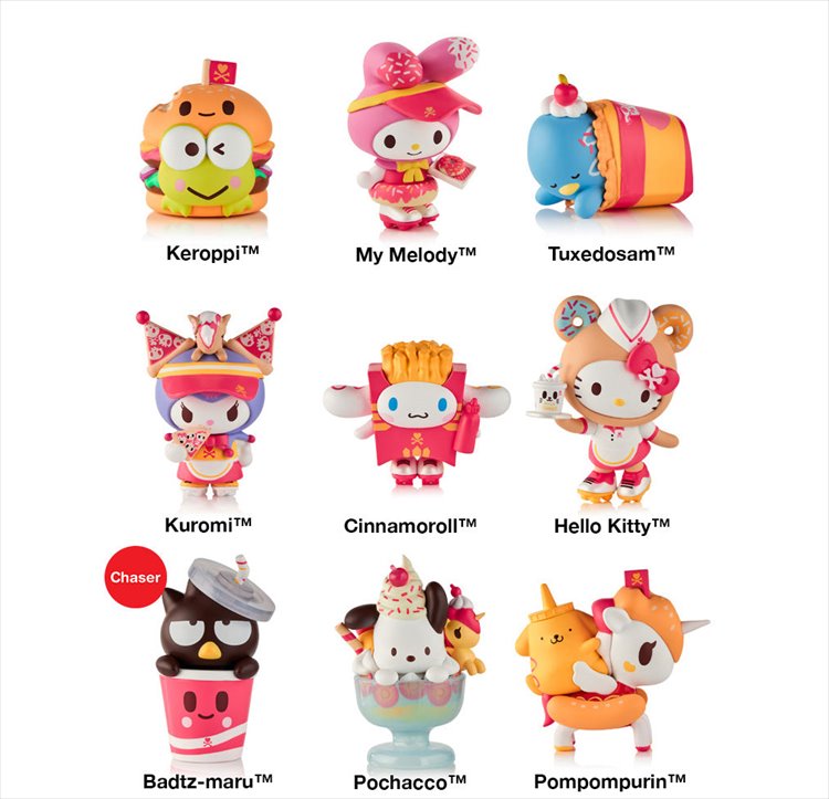 TokiDoki - Helllo Kitty and Friends Tasty Takeout SINGLE BLIND BOX