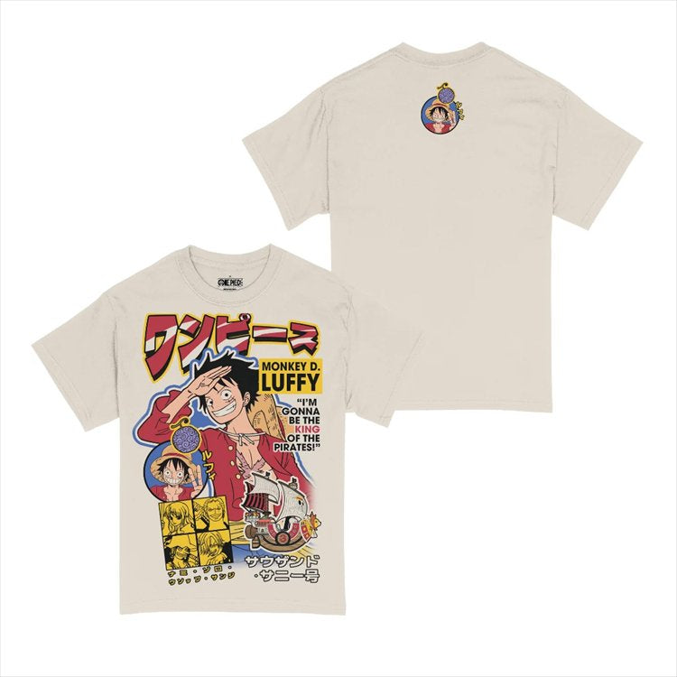 One Piece - Manga Zine Luffy T-Shirt