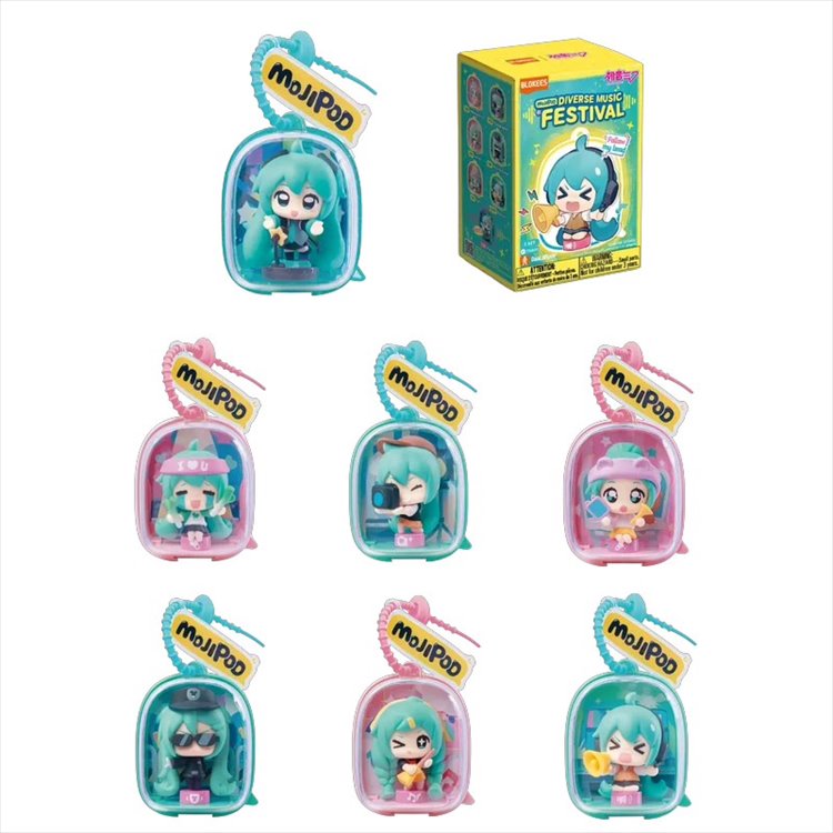 Vocaloid - DaaLaMode Series MOJIPOD Diverse Music Festival SINGLE BLIND BOX