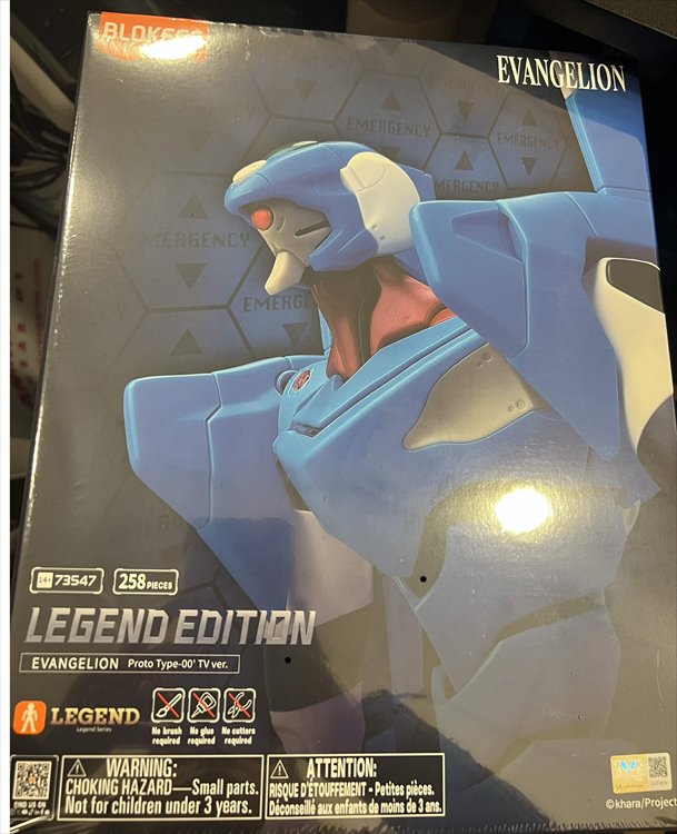 Evangelion - Proto Type 00 TV Ver. Blokee Model Kit