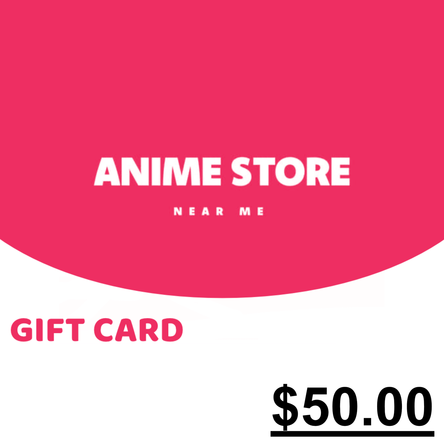 Anime Store Near Me Gift Card