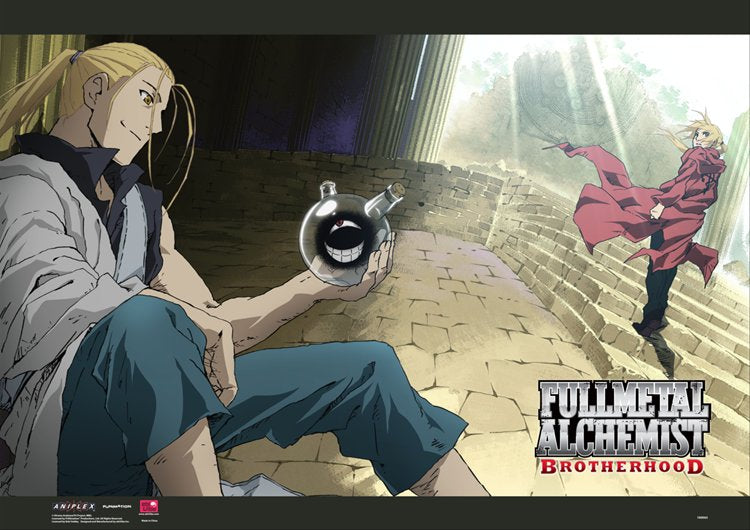 Fullmetal Alchemist- The Dwarf in the Flask Wall Scroll – Anime