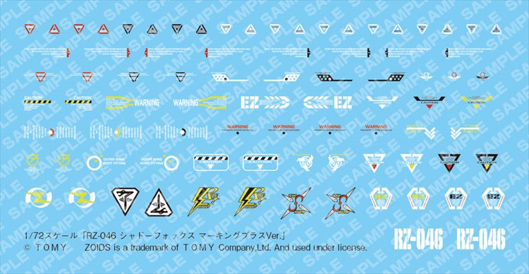 Zoids - Rz-046 Shadow Fox Marking Plus Ver Model Kit