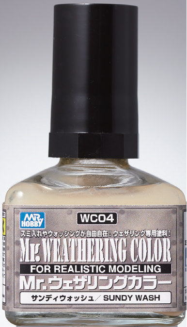 Mr. Hobby WC04 Mr. Weathering Color Sandy Wash 40ml