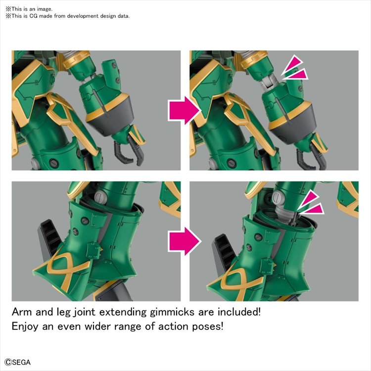 Sakura Wars - 1/24 HG Spiricle Striker Mugen (Claris Type) Model Kit