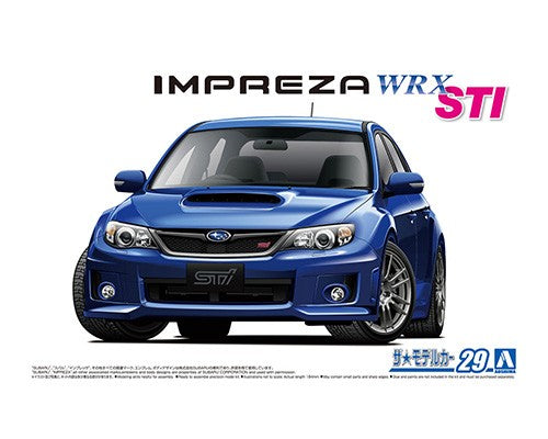 Model Car #29 - 1/24 Subaru Grb Impreza WRX STi 10