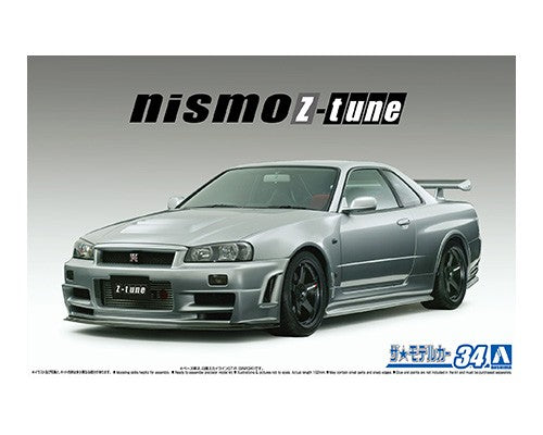 Model Car #34 - 1/24 Nismo Bnr34 Skyline GT-R Z-tune 04