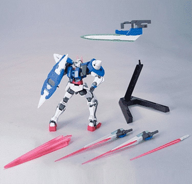 Gundam 00 - 1/144 HG GN-0000 + GNR-010 00 Raiser + GN Sword lll Model Kit