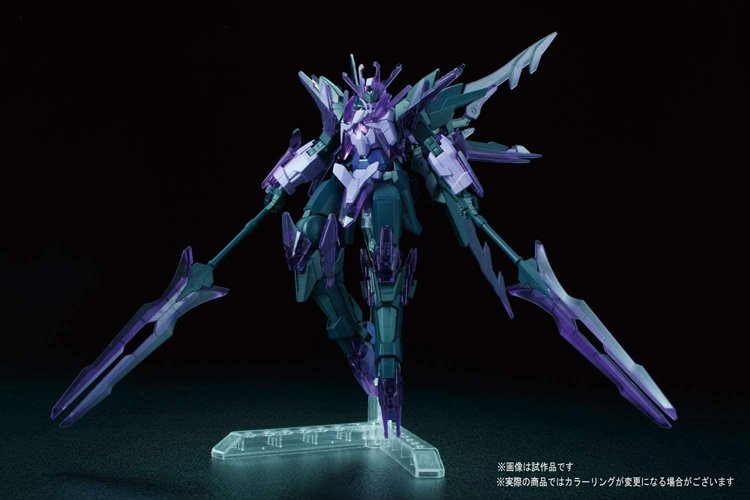 Gundam Build Fighters - 1/144 HGBF Transient Gundam Glacier Model Kit