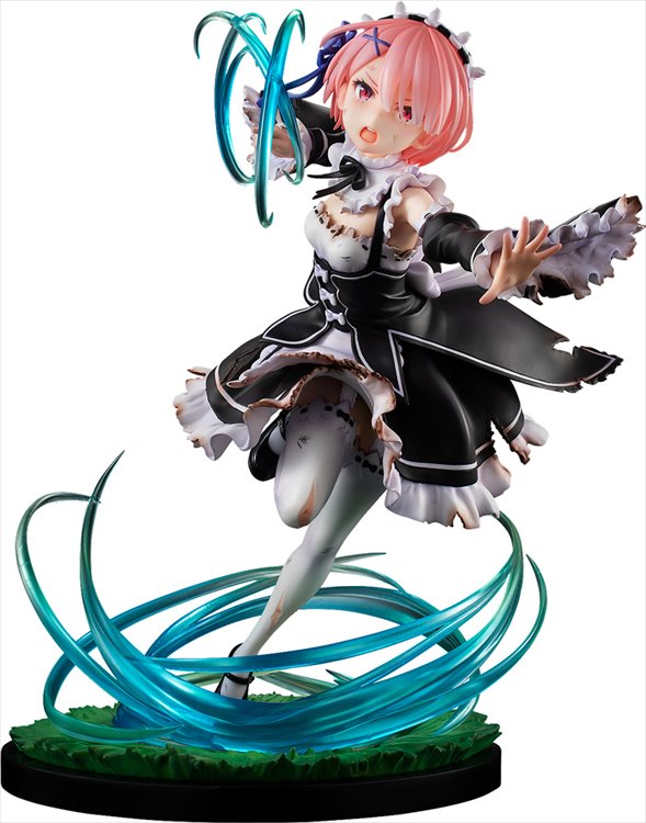 Re:Zero - 1/7 Ram Battle With Roswaal Ver. PVC Figure
