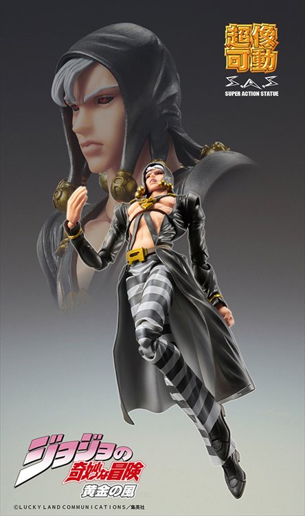 Jojos Bizarre Adventure Part V - Risotto Nero Super Action Figure