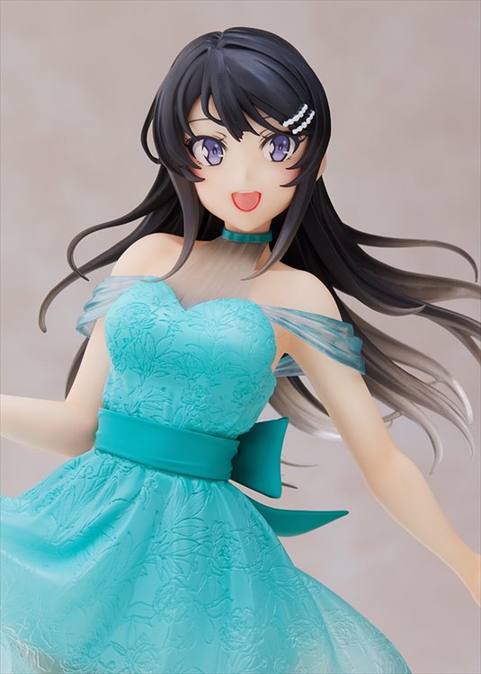 Rascal Does Not Dream Of Bunny Girl Senpai - Mai Sakurajima Clear Dress Ver. Coreful Prize Figure