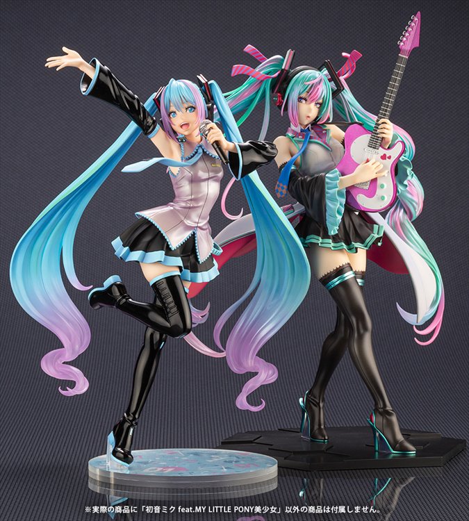 Hatsune Miku X My Little Pony - Hatsune Miku Feat. My Little Pony Bishoujo Statue PVC Figure