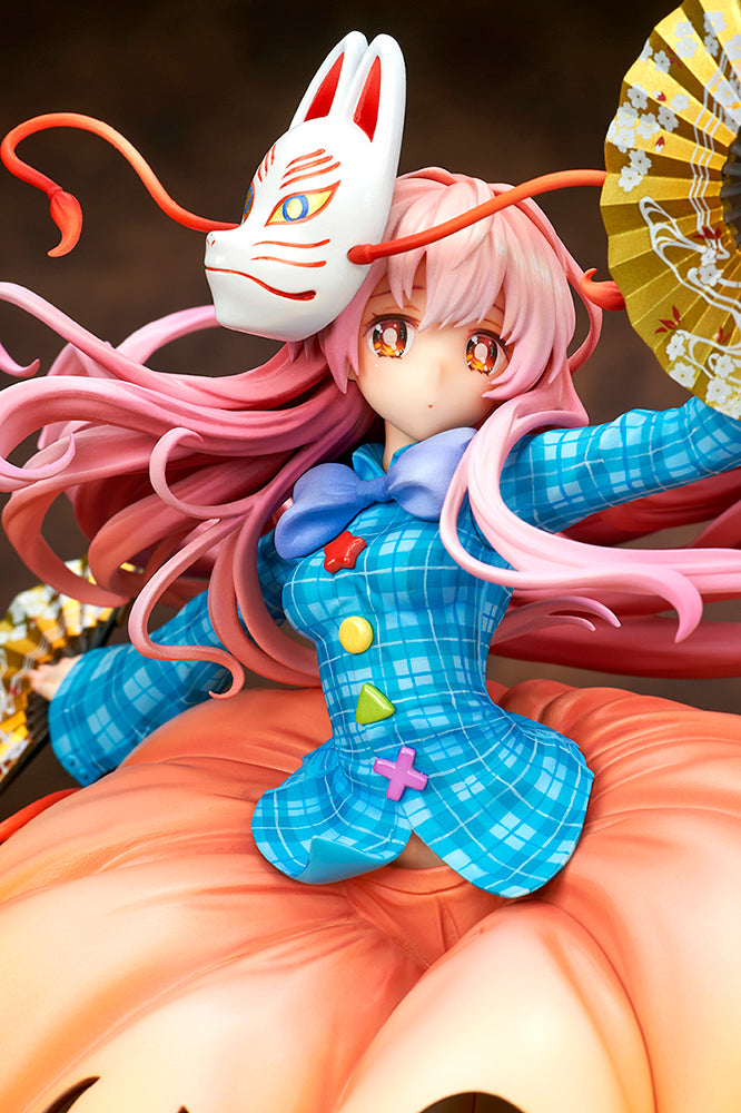 Touhou Project - 1/8 Kokoro Hatano Expressive Poker Face Light Equipment Ver. PVC Figure