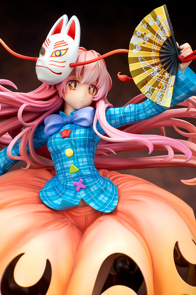 Touhou Project - 1/8 Kokoro Hatano Expressive Poker Face Light Equipment Ver. PVC Figure