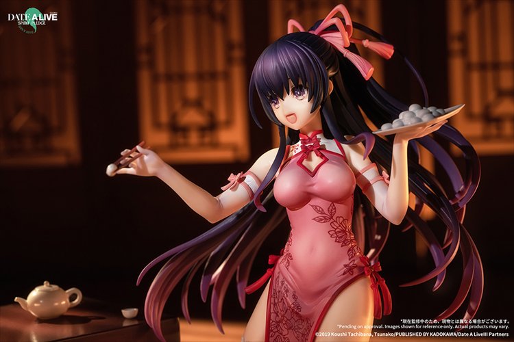 Date A Live Spirit Pledge - 1/7 Tohka Yatogami New Year Mandarin Gown Ver. PVC Figure