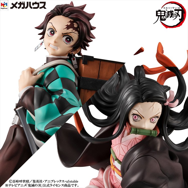 Demon Slayer - Tanjiro and Nezuko Precious G.E.M Figure