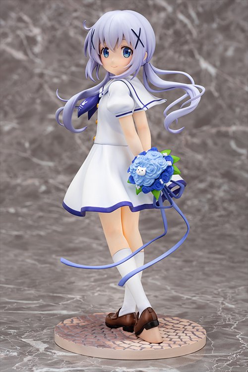 Is The Order A Rabbit- 1/7 Chino Summer Uniform PVC Figure Re-release