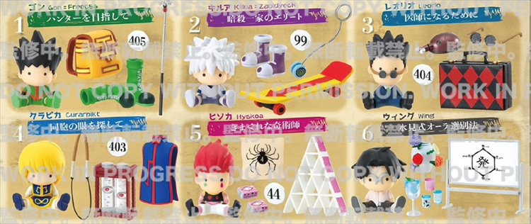 Hunter X Hunter - Miniature Collection SINGLE BLIND BOX
